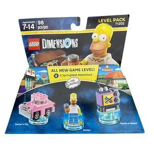 LEGO Dimensions Level Pack A Springfield Adventure The Simpsons NEW SEALED